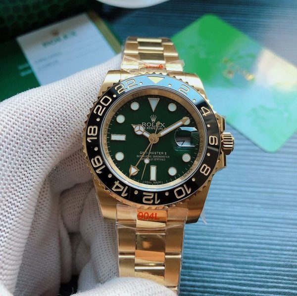 大人気！ロレックス GMTマスター2 コピー 自動巻き メンズ グリーン 40.0mm 116718LN - 画像 (2)
