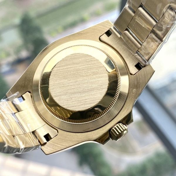 【日本未発売】ロレックス GMTマスター2 偽物★自動巻き 18Kイエローゴールド メンズ グリーン 116718LN2 - 画像 (8)