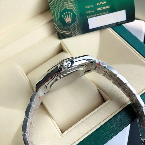 21-22AW ロレックス コピー 時計 オイスターパーペチュアル 39mm メンズ 114300 - 画像 (4)