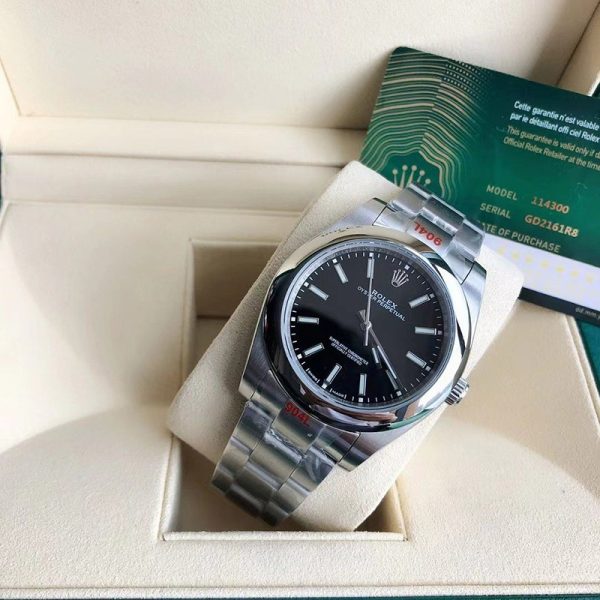 21-22AW ロレックス コピー 時計 オイスターパーペチュアル 39mm メンズ 114300 - 画像 (7)