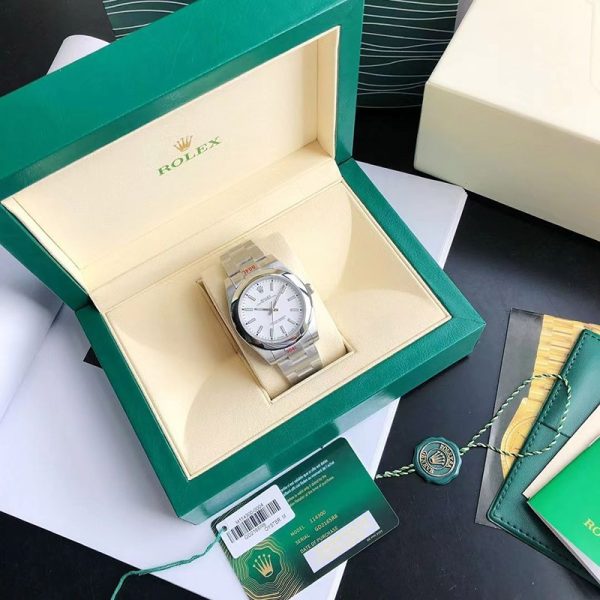 ★関税/送料込★ロレックス 腕時計 偽物 オイスターパーペチュアル 39mm ホワイト メンズ rov18265 - 画像 (5)