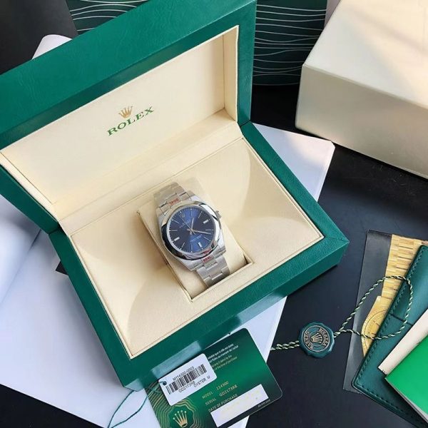 【即発】ロレックス スーパーコピー 腕時計 オイスターパーペチュアル 41mm ブルー メンズ rok51198 - 画像 (6)