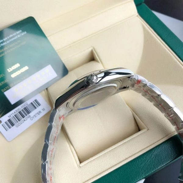 追跡付き発送 ロレックス コピー 時計 オイスターパーペチュアル 41mm レッドグレープ メンズ roa91324 - 画像 (3)