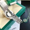 一目惚れ♪ ロレックス 時計 偽物 オイスターパーペチュアル 41mm ダークロジウム メンズ roj96370 - 画像 (6)