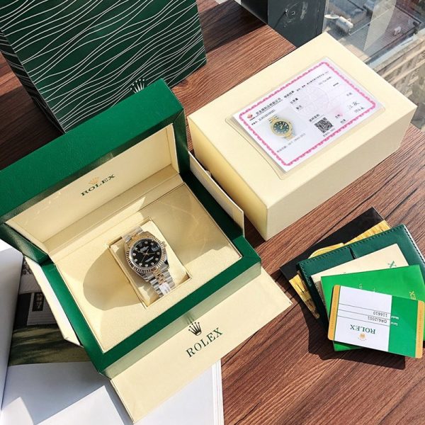 希少色 ロレックス コピー 腕時計 デイトジャスト 36mm row60982 - 画像 (3)