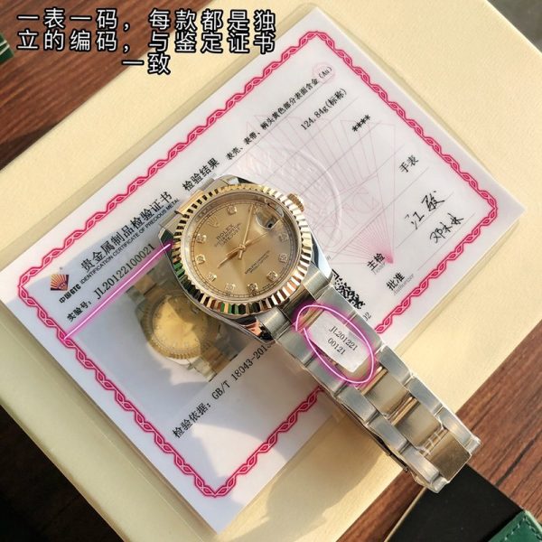 [送料無料] ロレックス スーパーコピー 腕時計 デイデイト 36mm rof81659 - 画像 (2)