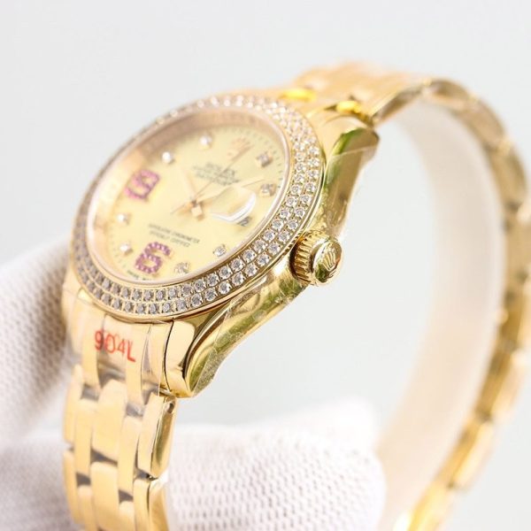 入手困難 ロレックス 偽物 デイトジャスト パールマスター 34MM roq50607 - 画像 (2)