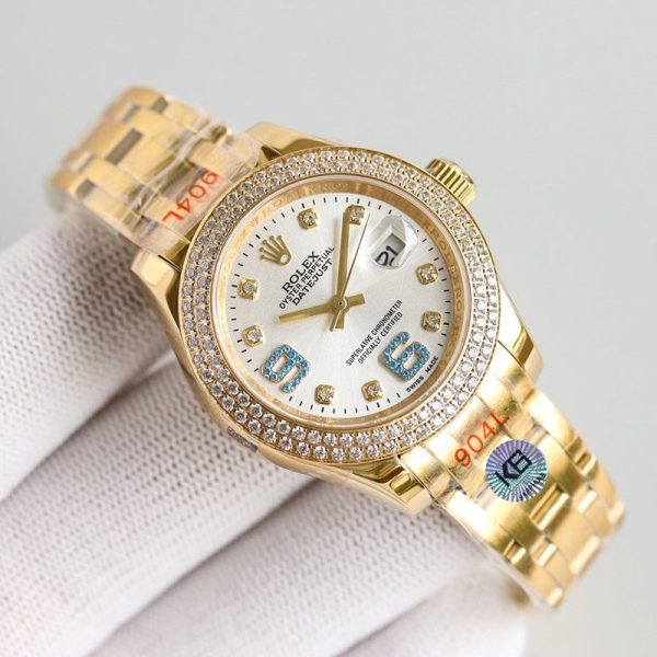 入手困難 ロレックス 偽物 デイトジャスト パールマスター 34MM roq50607 - 画像 (4)