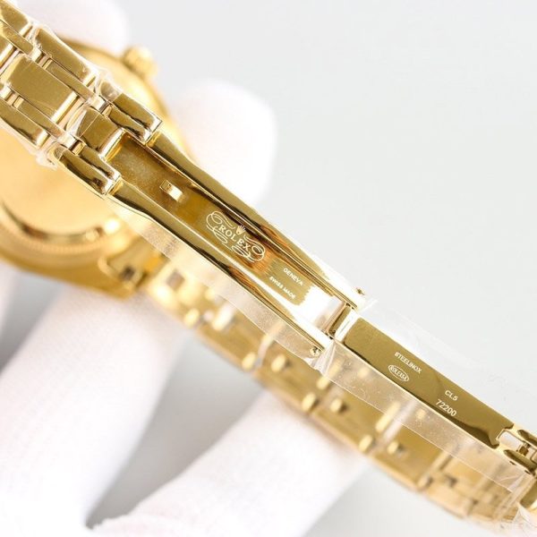入手困難 ロレックス 偽物 デイトジャスト パールマスター 34MM roq50607 - 画像 (7)