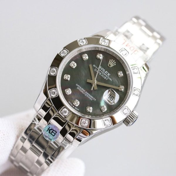 稀少 ロレックス デイトジャスト パールマスタースーパーコピー 34MM rot88790 - 画像 (3)