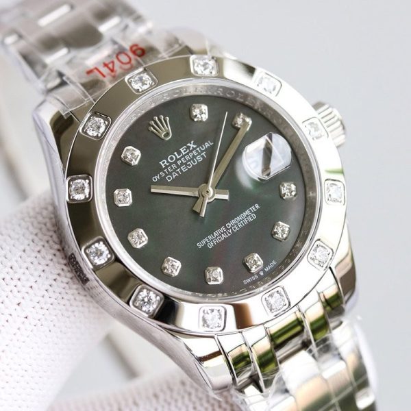 稀少 ロレックス デイトジャスト パールマスタースーパーコピー 34MM rot88790 - 画像 (4)