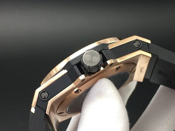 21AW新作 ウブロ 時計 スーパーコピー ビッグバン メカー フルマジックゴールド 限定200本 414.MX.1138.RX - 画像 (4)