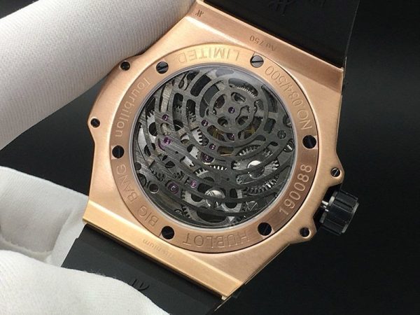 21AW新作 ウブロ 時計 スーパーコピー ビッグバン メカー フルマジックゴールド 限定200本 414.MX.1138.RX - 画像 (7)