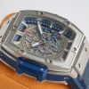 21-22AW ウブロ スピリット オブ ビッグバン チタニウム ブルー 偽物 641.NX.7170.LR hui72259 - 画像 (5)