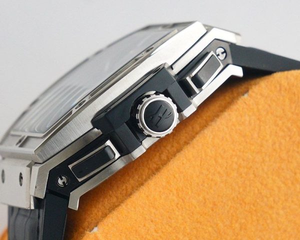 ★日本!!人気！ウブロ スピリット コピー オブ ビッグバン チタニウム ブルー 641.NX.7170.LR - 画像 (6)
