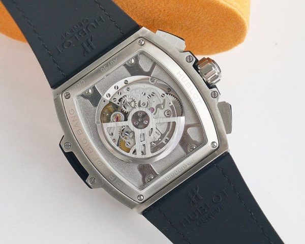 ★日本!!人気！ウブロ スピリット コピー オブ ビッグバン チタニウム ブルー 641.NX.7170.LR - 画像 (8)