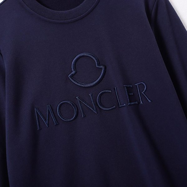 【日本未発売】モンクレール コピー★エンボスロゴ入スウェットシャツ mol15879 - 画像 (5)