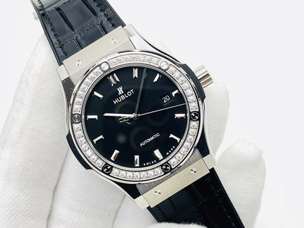 送料込 ウブロ 時計 スーパーコピー クラシックフュージョン チタニウム ダイヤモンド huv56264 - 画像 (9)