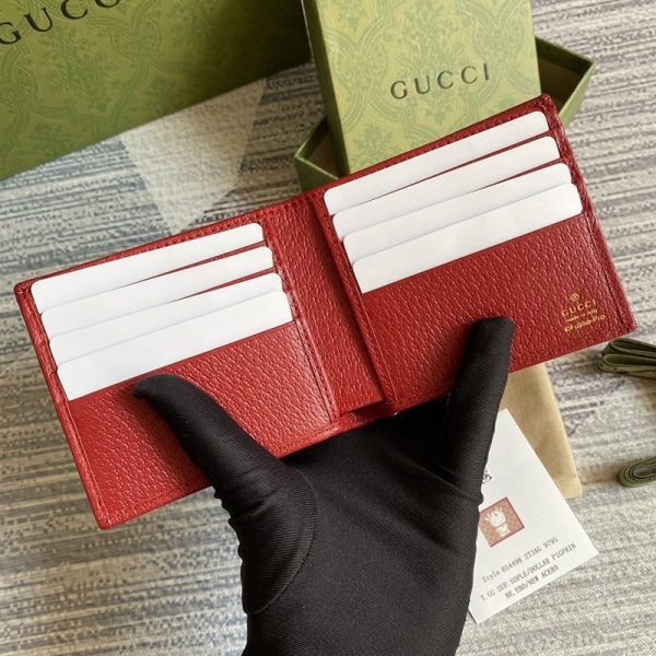 大人気コラボ商品 グッチ ドラえもん 偽物 二つ折り財布 牛柄 6544982T3AG 9795 - 画像 (6)
