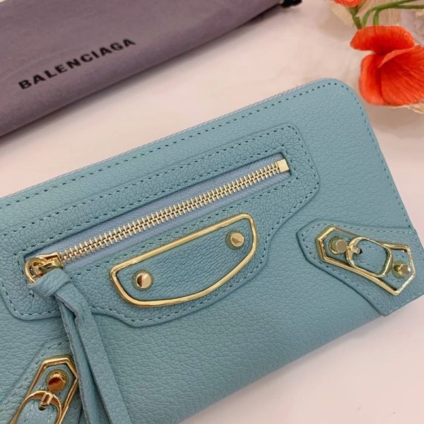 入手困難バレンシアガ ラウンドファスナー コピー 長財布 小銭入れ付き/ネオクラシック ブルー baj52207 - 画像 (5)