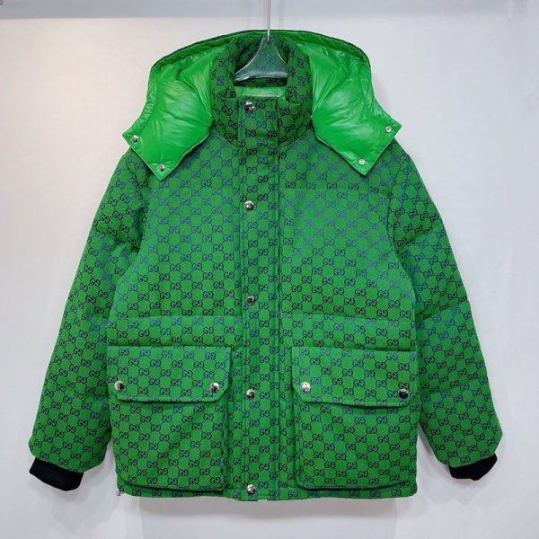 追跡付き発送 暖かい服装 グッチ×ノースフェイス 偽物 ダウン ジャケット Noi99606 - 画像 (2)