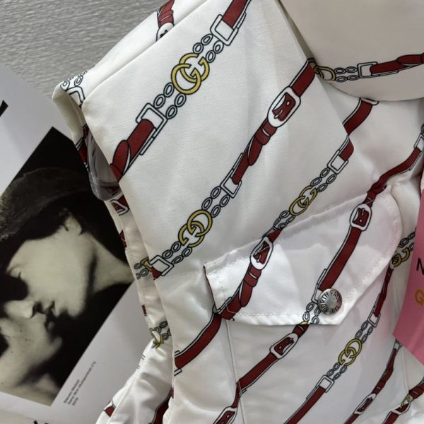 日本未入荷 グッチ×ノースフェイス モノグラム ダウン ベスト偽物 Nob43141 - 画像 (6)