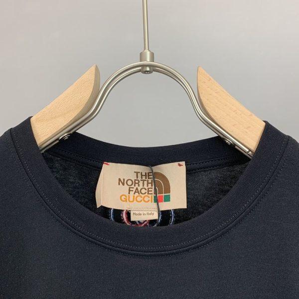 関税負担なしグッチ×ノースフェイス コピー コラボ★スペシャルロゴTシャツ Nop62440 - 画像 (2)