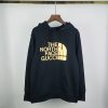 21-22AW グッチ x ノースフェイス コラボフーディー 偽物ブラック Nov93939