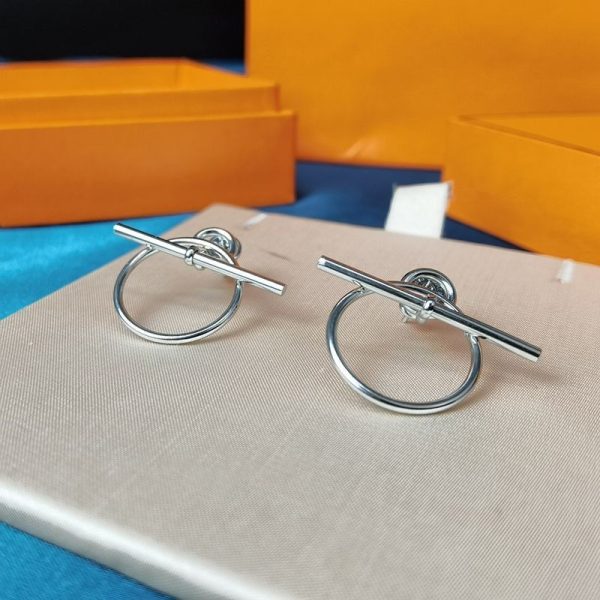 エルメス ピアス コピー「 Loop ループ 」MM 2色 H114504B00 - 画像 (2)