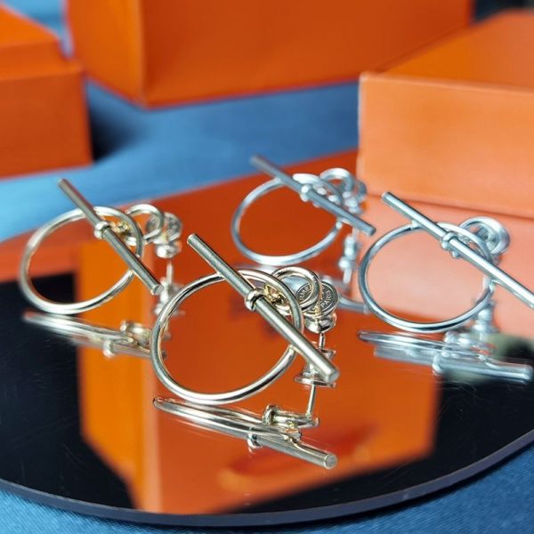 エルメス ピアス コピー「 Loop ループ 」MM 2色 H114504B00 - 画像 (7)