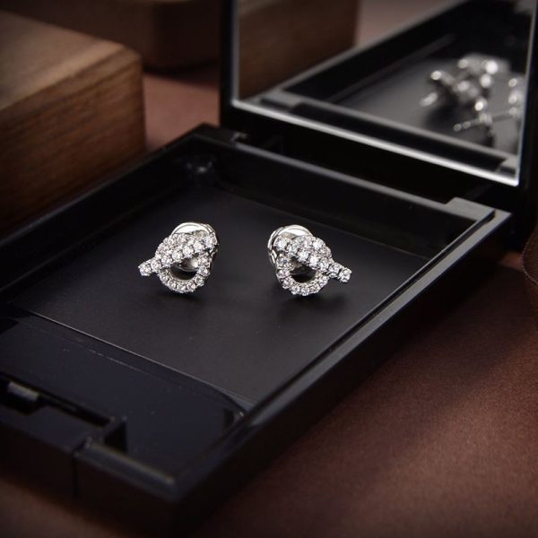 ★日本!!人気！エルメス フィネス ピアス コピー ホワイトゴールド/ダイヤモンド H219510B00 - 画像 (6)