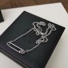 《大人気》クロムハーツ 安全ピン ネックレス コピー CH プラス Safety Pin 41cm Kur96573 - 画像 (2)