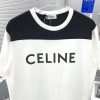 21SS大人気新作！セリーヌ ルーズ Tシャツ 偽物 ツートーン コットンジャージー 2X839501F - 画像 (3)