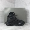 秋冬新作 バレンシアガ スニーカー 偽物 TRACK HIKE ロゴ レースアップ ハイカット 654866W3CP31000 - 画像 (9)
