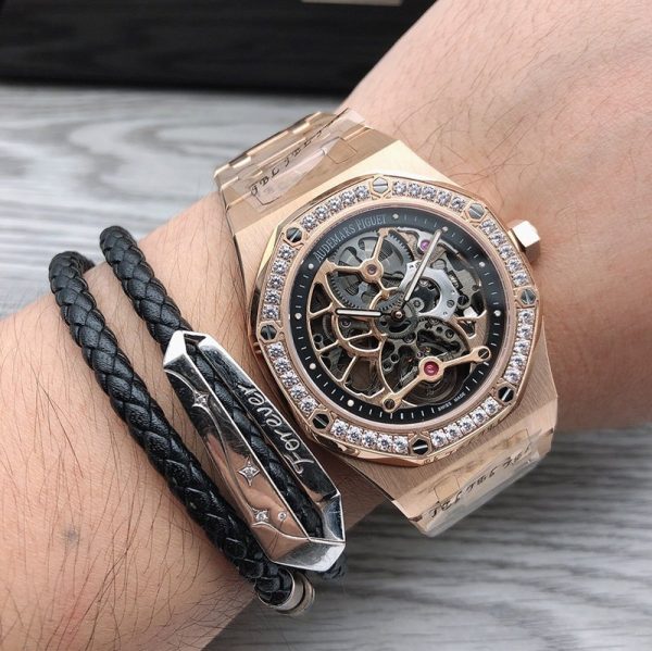 【日本未発売】オーデマピゲ 時計 スーパーコピー ロイヤルオーク メンズ 腕時計 自動巻き 41mm 2色 26518STOO1220ST01 - 画像 (2)