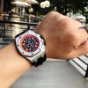 超話題!オーデマピゲ ロイヤルオーク スーパーコピー オフショアクロノネイビー 26170STOO305CR01 - 画像 (4)