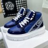 【即発】ディオール D-プレイヤー 偽物 スニーカー キルティング ナイロン ブルー KCK315NYF_S54B - 画像 (6)