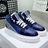 【即発】ディオール D-プレイヤー 偽物 スニーカー キルティング ナイロン ブルー KCK315NYF_S54B - 画像 (7)