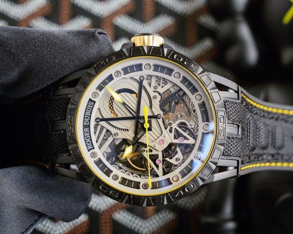 秋冬新作ロジェデュブイ 偽物 エクスカリバー スパイダーウラカン 自動巻き 約46MM 3色 rov55453 - 画像 (3)
