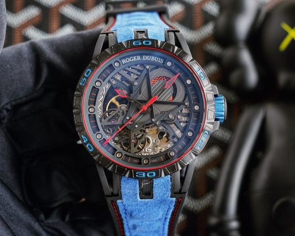秋冬新作ロジェデュブイ 偽物 エクスカリバー スパイダーウラカン 自動巻き 約46MM 3色 rov55453 - 画像 (8)