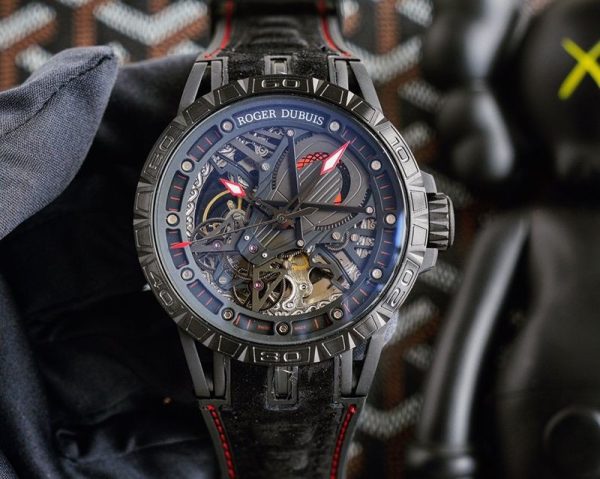 秋冬新作ロジェデュブイ 偽物 エクスカリバー スパイダーウラカン 自動巻き 約46MM 3色 rov55453 - 画像 (9)