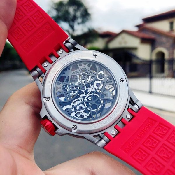 関税負担なしロジェデュブイ エクスカリバー スパイダーウラカン コピー 自動巻き レッド 47MM roo19202 - 画像 (8)