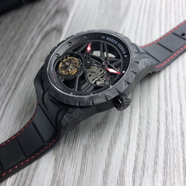 ★関税/送料込★ロジェデュブイ コピー エクスカリバー スパイダー カーボン 42MM rop39693 - 画像 (2)