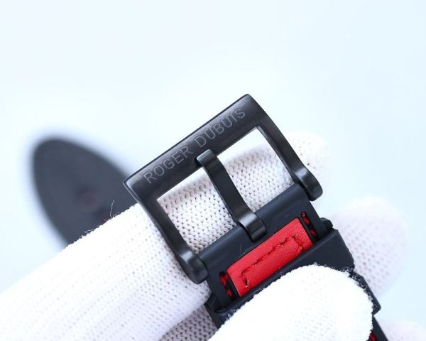 【日本未発売】ロジェデュブイ エクスカリバー コピー スパイダー カーボン ブラック/レッド 45MM RDDBEX0573 rol81335 - 画像 (9)