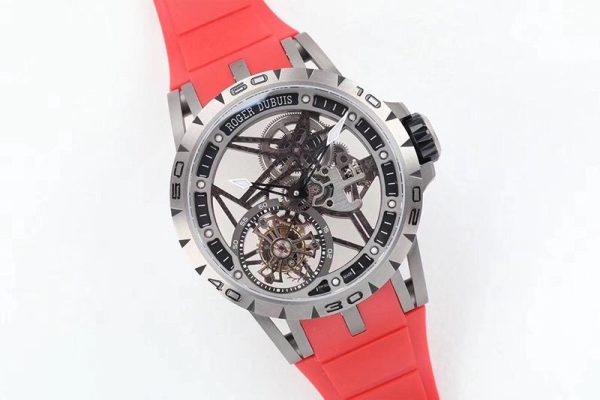 定番ロジェデュブイ エクスカリバー スパイダー チタン 偽物 45MM roe77068 - 画像 (2)