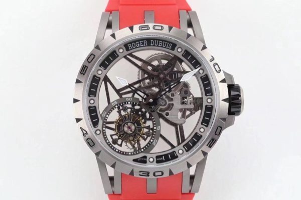定番ロジェデュブイ エクスカリバー スパイダー チタン 偽物 45MM roe77068 - 画像 (4)