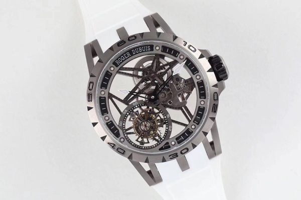 【日本未発売】ロジェデュブイ コピー エクスカリバー スパイダー チタン 45MM roc54953 - 画像 (2)