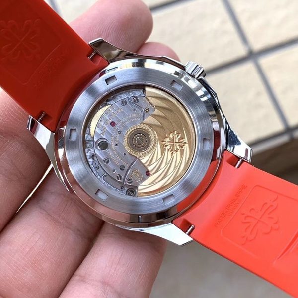欲しい♡超限定♪パテックフィリップ アクアノート 偽物★オレンジ pag66541 - 画像 (6)