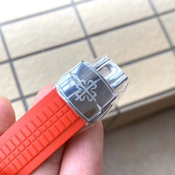 欲しい♡超限定♪パテックフィリップ アクアノート 偽物★オレンジ pag66541 - 画像 (8)