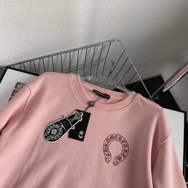 可愛い クロムハーツ ロングTシャツ 偽物 ホースシューカラー Kut03447 - 画像 (3)